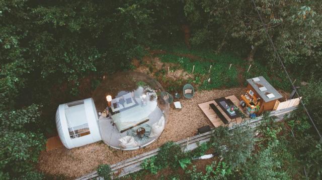 Living Timeless- Bubble Tent Elzach- Schlafen Unterm Sternenhimmel Zewnętrze zdjęcie