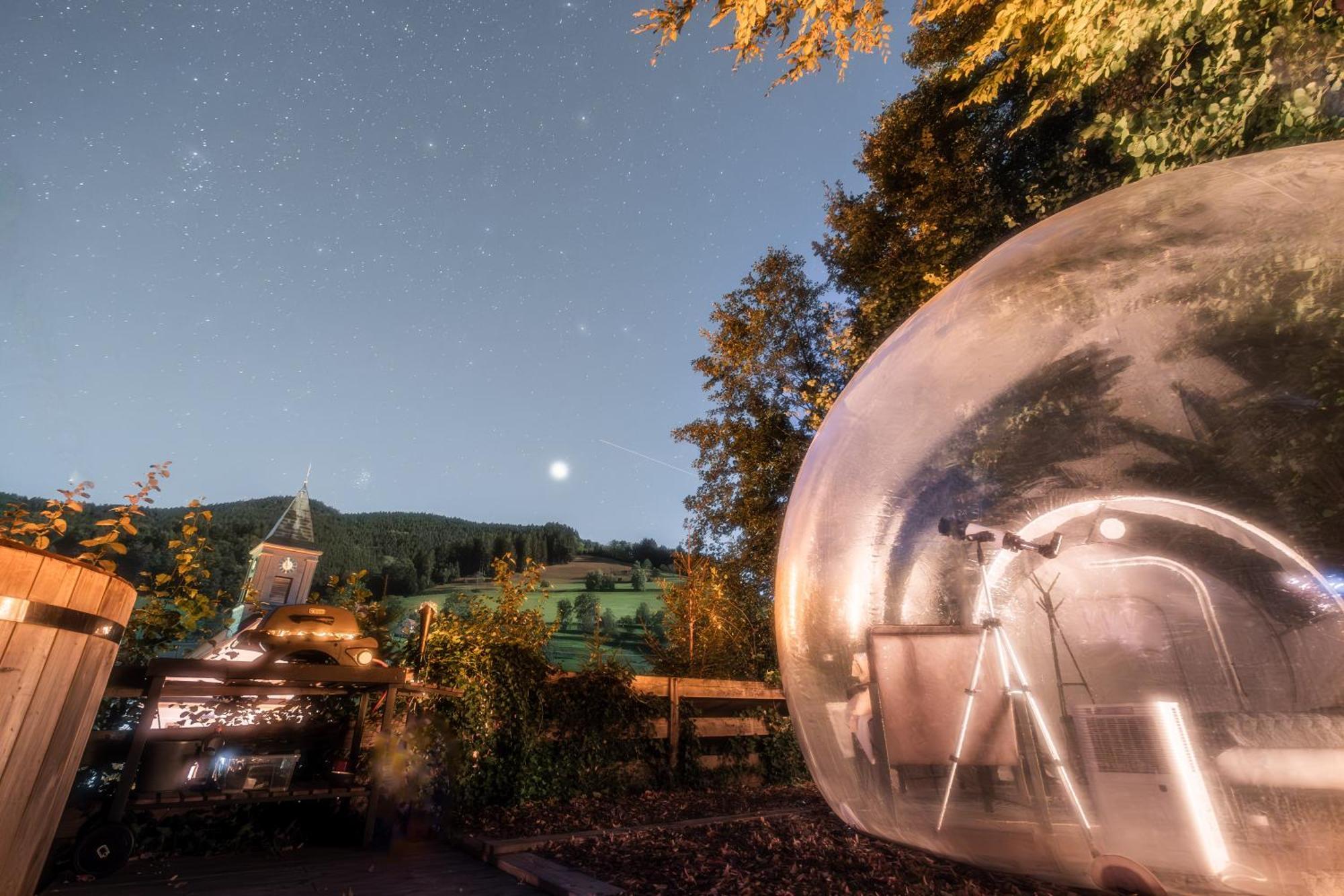 Living Timeless- Bubble Tent Elzach- Schlafen Unterm Sternenhimmel Zewnętrze zdjęcie